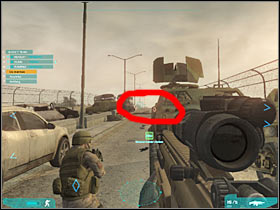 You will also have to guard the left side of the bridge (#1), because some of the rebel units may try surprising you from the left flank - Act 3 / Final - part 2 - Act 3 - Ghost Recon: Advanced Warfighter 2 - Game Guide and Walkthrough