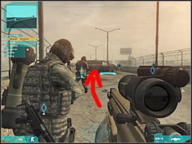 You will probably notice an enemy sniper - Act 3 / Final - part 3 - Act 3 - Ghost Recon: Advanced Warfighter 2 - Game Guide and Walkthrough