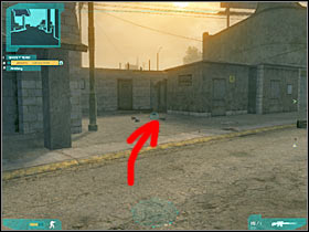 The vehicle will probably stop near the crossroads (#1) - Act 3 / Final - part 4 - Act 3 - Ghost Recon: Advanced Warfighter 2 - Game Guide and Walkthrough