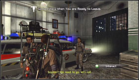Once you've successfully captured a ghost don't forget to collect the trap from the ground - Training level - Firehouse - Walkthrough - Ghostbusters The Video Game - Game Guide and Walkthrough