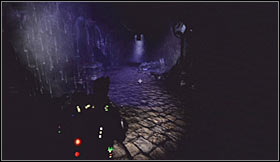 It would be a good idea to choose the PKE meter along the way, because you'll soon end up inside a cave with the fifth artifact (The Skull of Ivo Shandor) - Level 7: Central Park Cemetery - part 2 - Walkthrough - Ghostbusters The Video Game - Game Guide and Walkthrough