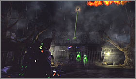 Ignore hints provided in your ghost database, because you'll have to use the rope (Slime Tether ability) to move on with this mission - Level 7: Central Park Cemetery - part 3 - Walkthrough - Ghostbusters The Video Game - Game Guide and Walkthrough