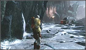 Move right, while jumping over the gaps - Walkthrough - Mount Olympus - Walkthrough - God of War 3 - Game Guide and Walkthrough