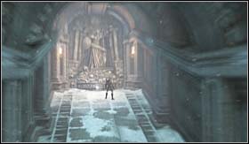 Once on it, move to the door in the distance and go through it to reach Ares' tomb (you will have to jump over a gap created by Gaia, however if you fall down nothing will happen really - actually you'll even find an experience chest) - Walkthrough - Mount Olympus - Walkthrough - God of War 3 - Game Guide and Walkthrough
