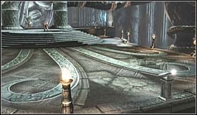 In the centre of the square, there's a circle - Walkthrough - Judges of the Underworld - Walkthrough - God of War 3 - Game Guide and Walkthrough