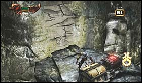 At its end there's a rope hanging over a gap - Walkthrough - Path of Eos - Walkthrough - God of War 3 - Game Guide and Walkthrough