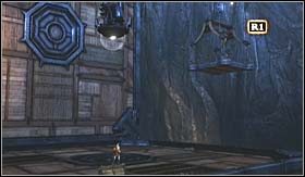 You begin this level with a visit to the first fragment of Daedalus' labyrinth (a large cube handing in the air) - Walkthrough - The Caverns - Walkthrough - God of War 3 - Game Guide and Walkthrough