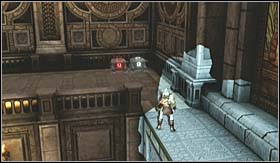 In order to get to the very top, to the spot with an experience chest, you'll have to use the boots several more times - Walkthrough - Olympian Citadel - Walkthrough - God of War 3 - Game Guide and Walkthrough