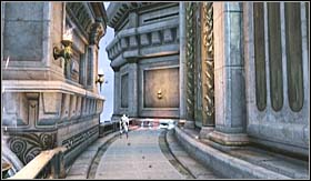 Before you go back to the big room with the Flame of Olympus, go to the opposite side of the balcony - Walkthrough - Olympian Citadel - Walkthrough - God of War 3 - Game Guide and Walkthrough