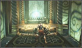 Follow the only possible path in the direction of the gate, behind which you will meet Poseidon's lover - Walkthrough - Poseidons Chamber - Walkthrough - God of War 3 - Game Guide and Walkthrough