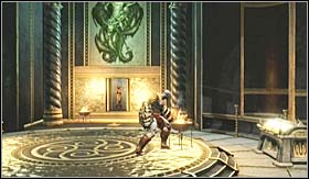 On the other side you will be attacked - get rid of the enemies (including the new statue type) and turn the nearby wheel once again - Walkthrough - Poseidons Chamber - Walkthrough - God of War 3 - Game Guide and Walkthrough