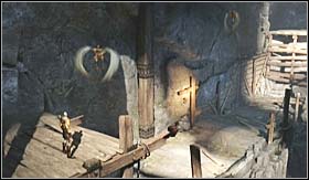At the beginning of the level you will have to go through the cave - Trophies - Minotaur Horns - Trophies - God of War 3 - Game Guide and Walkthrough