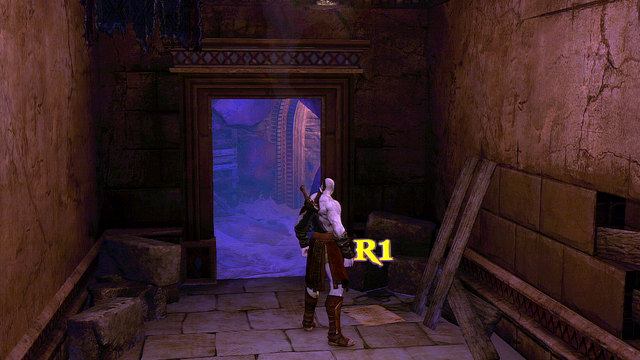 After fight go out through the gate, at the end of the corridor you find Letter from the Kirra Village citizen on the ground - Fire of Ares and Mill-Wheel - Chapter 5: The Village of Kirra - God of War: Ascension - Game Guide and Walkthrough