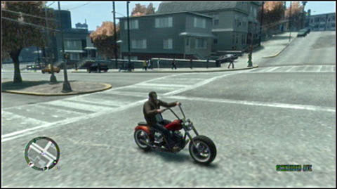 Bike controls works exactly like mentioned above car controls, but this time Niko can shift his weight using left analog stick (up-down) - Basics part 3 - Grand Theft Auto IV - Game Guide and Walkthrough