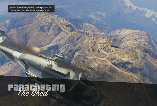 Jumping off a helicopter is a good opportunity to admire views - Types of jobs - Jobs - Grand Theft Auto Online - Game Guide and Walkthrough