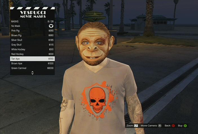 A mask store - Stores - Shopping - Grand Theft Auto Online - Game Guide and Walkthrough