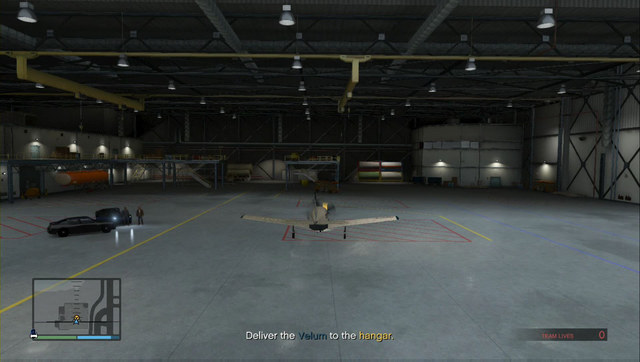 Deliver Velum to the airport hangar - Heist 2: Prison Break - Heists (DLC) - Grand Theft Auto Online - Game Guide and Walkthrough