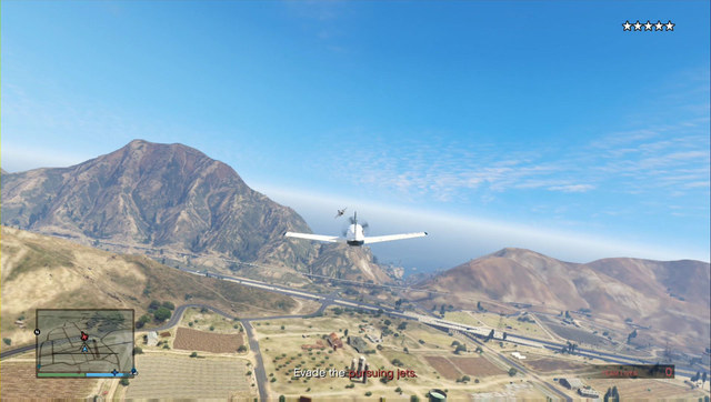 You can follow the enemy planes to prevent being chased yourself - Heist 2: Prison Break - Heists (DLC) - Grand Theft Auto Online - Game Guide and Walkthrough