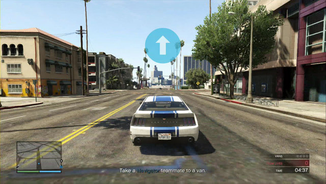 Blue arrows navigate you along the way - Heist 5: Pacific Standard - Heists (DLC) - Grand Theft Auto Online - Game Guide and Walkthrough