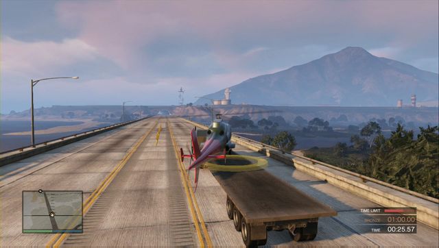 Land wherever on the semitrailer. - Lessons 1-5 - San Andreas Flight School (DLC) - Grand Theft Auto Online - Game Guide and Walkthrough