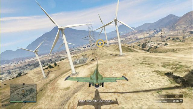 The ending with the windmills is the most deadly part. Be careful. - Lessons 6-10 - San Andreas Flight School (DLC) - Grand Theft Auto Online - Game Guide and Walkthrough
