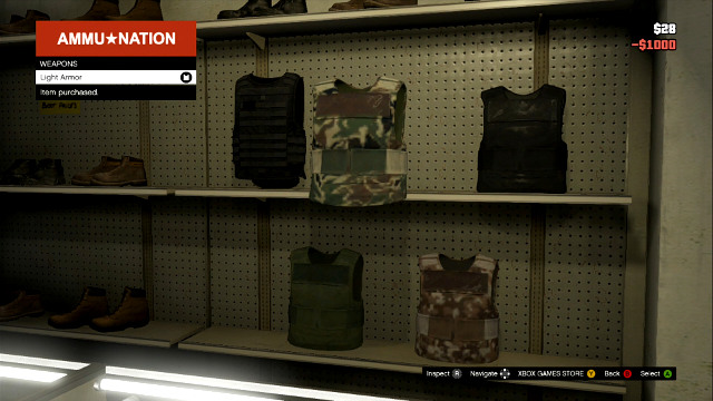 Armors protect you against bullets - Choosing equipment - General hints - Grand Theft Auto V - Game Guide and Walkthrough