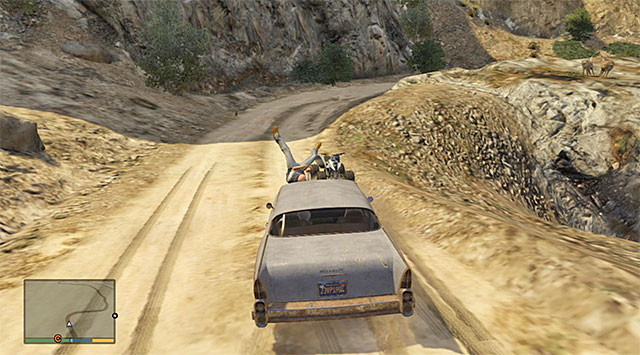 Hitting a quad or a motorcycle will knock off balance the character that is using it - Fights using vehicles - Fight - Grand Theft Auto V - Game Guide and Walkthrough