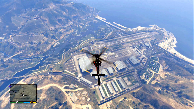 Fort Zancudo is a heavy equipment mine - Government facilities - The most interesting places - Grand Theft Auto V - Game Guide and Walkthrough