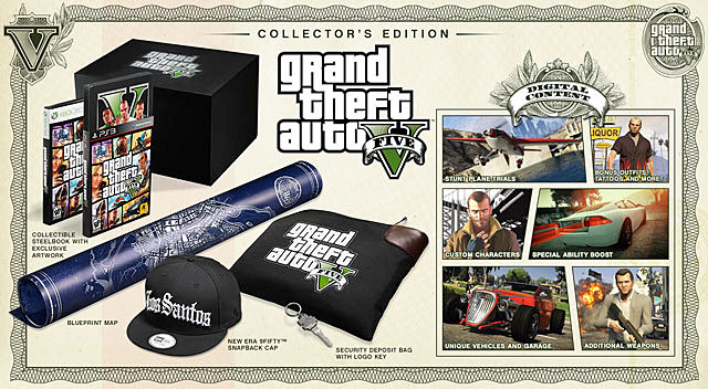 Collector's Edition of GTA V can take pride in the richest contents - Game editions - Grand Theft Auto V - Game Guide and Walkthrough