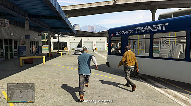 The first part of the chase - 4: Chop - Main missions - Grand Theft Auto V - Game Guide and Walkthrough