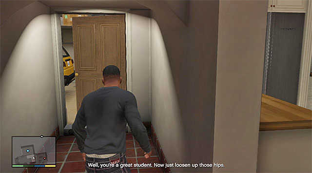 Garage entrance - 5: Complications - Main missions - Grand Theft Auto V - Game Guide and Walkthrough