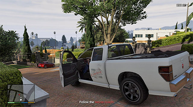 The gardener's Pick-up truck - 8: Marriage Counseling - Main missions - Grand Theft Auto V - Game Guide and Walkthrough