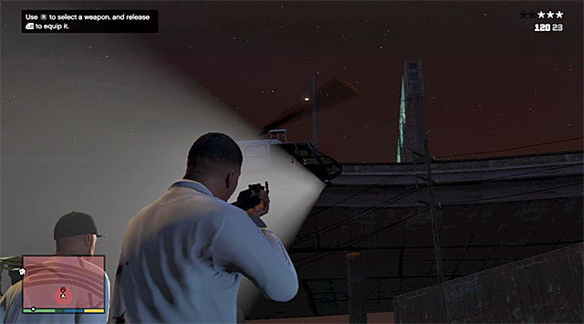 Go now towards the exit (you should notice a first-aid-kit along your way), deal with the last group of gangsters in the nearby corridor - 7: The Long Stretch - Main missions - Grand Theft Auto V - Game Guide and Walkthrough