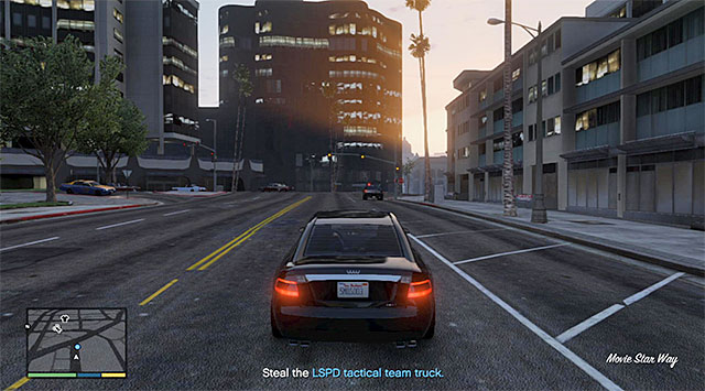The police SUV - 12: Carbine Rifles - Main missions - Grand Theft Auto V - Game Guide and Walkthrough