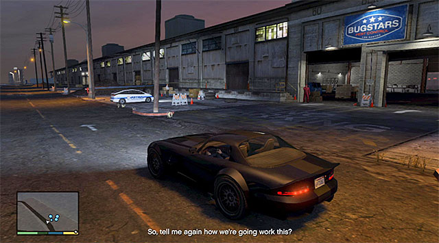 The harbor warehouse - 14: Bugstars Equipment - Main missions - Grand Theft Auto V - Game Guide and Walkthrough