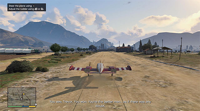 The place where the mission ends - 18: Nervous Ron - Main missions - Grand Theft Auto V - Game Guide and Walkthrough