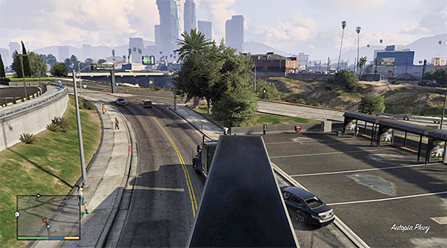 You can ram vehicles freely - 22: Fame or Shame - Main missions - Grand Theft Auto V - Game Guide and Walkthrough