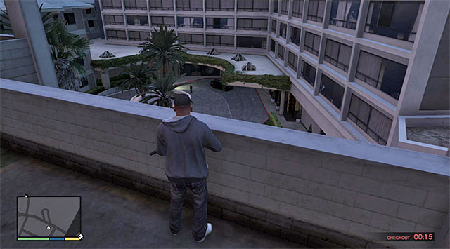 You will be granted a lot of freedom when it comes to assassinating Lowrey and, I recommend against a direct confrontation, which will, unnecessarily, end up in a shootout, and may also result in a police pursuit - 23: Hotel Assassination - Main missions - Grand Theft Auto V - Game Guide and Walkthrough