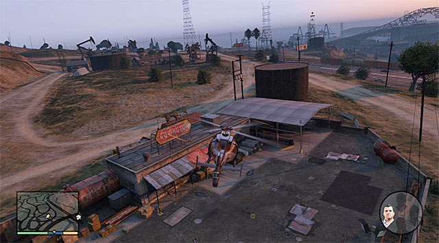 Landing site - 27: Threes Company - Main missions - Grand Theft Auto V - Game Guide and Walkthrough