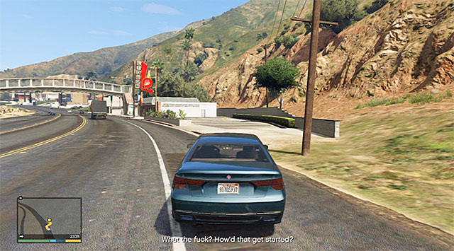 The place to stop the vehicle - 28: By the Book - Main missions - Grand Theft Auto V - Game Guide and Walkthrough