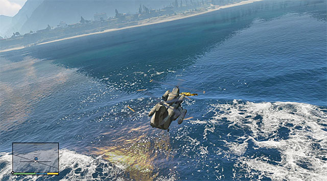 Attach the sub again and fly towards the airport - 32: The Merryweather Heist - the Offshore variant - Main missions - Grand Theft Auto V - Game Guide and Walkthrough