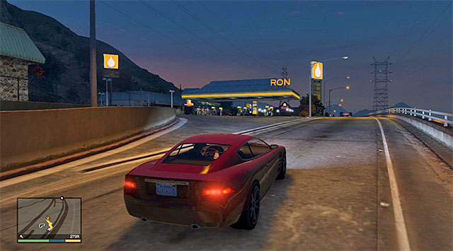 Gas station - 42: I Fought the Law... - Main missions - Grand Theft Auto V - Game Guide and Walkthrough