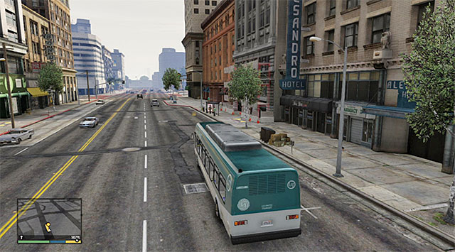 Keep stopping on consecutive bus stops - 45: The Bus Assassination - Main missions - Grand Theft Auto V - Game Guide and Walkthrough