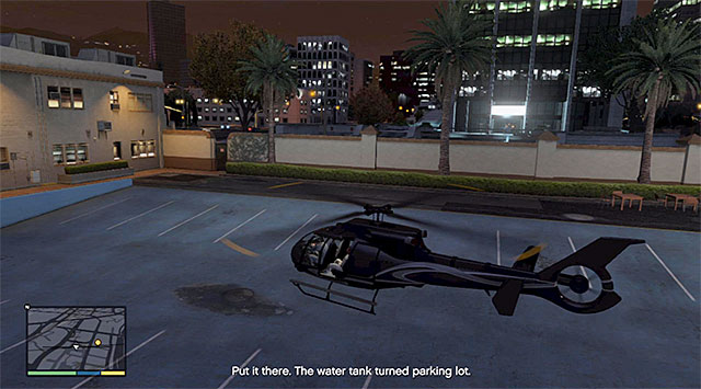 After McIlroy changes his mind, fly back to the filmmaking studio where you have started this mission - 46: Mr. Richards - Main missions - Grand Theft Auto V - Game Guide and Walkthrough