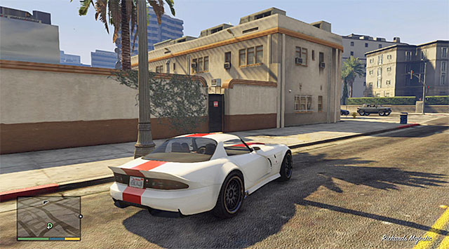 Stop near the movie set without driving into it - 48: Deep Inside - Main missions - Grand Theft Auto V - Game Guide and Walkthrough