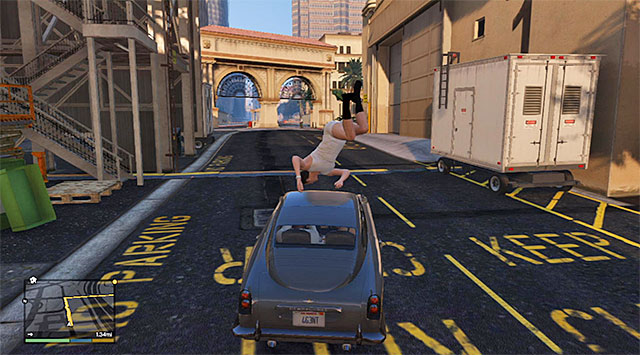 You can now go towards the place where there is the car that you can steal - 48: Deep Inside - Main missions - Grand Theft Auto V - Game Guide and Walkthrough