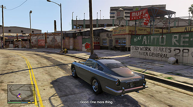 The place where the mission ends - 48: Deep Inside - Main missions - Grand Theft Auto V - Game Guide and Walkthrough