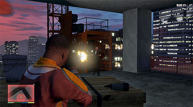 The second elevator - 50: The Construction Assassination - Main missions - Grand Theft Auto V - Game Guide and Walkthrough