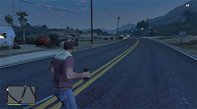 Put a bomb on the road - 52: Military Hardware - Main missions - Grand Theft Auto V - Game Guide and Walkthrough