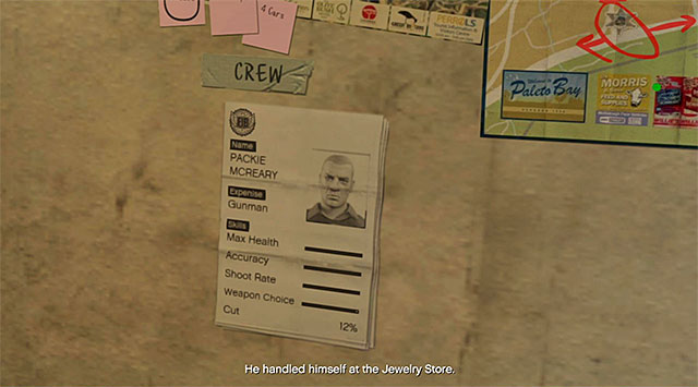 The best choice will be the same person that took part in the jewel store heist - 51: Paleto Score Setup - Main missions - Grand Theft Auto V - Game Guide and Walkthrough